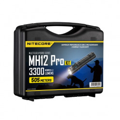 Охотничий набор NITECORE MH12PRO HUNTING KIT UHi 40 LED 3300люмен 650часов 505м 1*21700 (NL2150 5300)