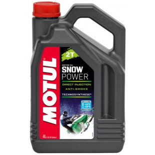 MOTUL SnowPower 2T для снегохода п/синтетика 4л