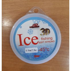 Леска зимняя COLUMBIA ICE fishing soft strong 0.18mm  30m+