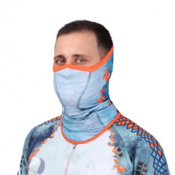 Бафф-05 Aquatic удлинённый логотип PIKE CAMO BLUE
