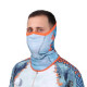 Бафф-05 Aquatic удлинённый логотип PIKE CAMO BLUE