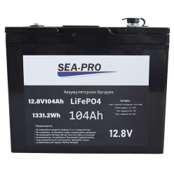 Аккумуляторная батарея SEA-PRO 104А/Ч 12,8В LiFePo4