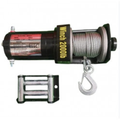 Лебедка Electric Winch 2000 lbs 12V/907кг стальной трос 4*12