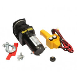 Лебедка Electric Winch 2000 lbs 12V кевларовый трос