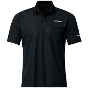 Футболка Shimano Polo Shirt SH-094N р.2XL черный Футболка Shimano Polo Shirt SH-094N р.2XL черный
