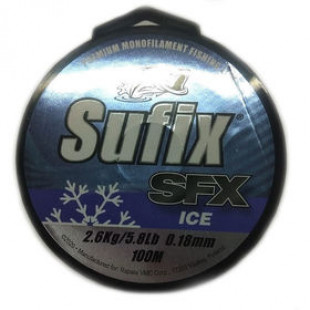 Леска Sufix SFX Ice 0.12мм 100м прозрачная