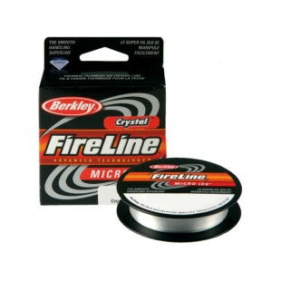 Плетеный шнур Berkley Fireline Micro Ice 0.10мм 45м Сristal