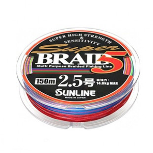 Плетеный шнур SUNLINE Super Bride 5HG 0.148мм 150м 5.1кг