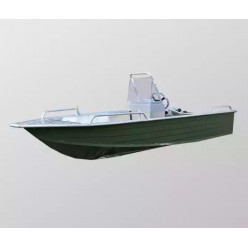 Алюминиевая лодка Wyatboat-390 У с консолью