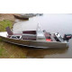 Алюминиевая лодка Wyatboat-390 M с 2 консолями