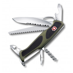 Нож Victorinox RangerGrip 179, 130 мм, 12 функций, зеленый 0.9563.MWC4