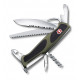 Нож Victorinox RangerGrip 179, 130 мм, 12 функций, зеленый 0.9563.MWC4