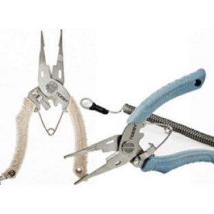 Плоскогубцы рыболовные Straw Plier #110 синие