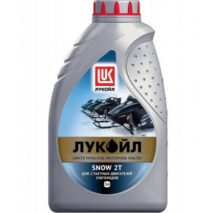 Масло для снегоходов синтетическое Лукойл SNOW 2T 1л