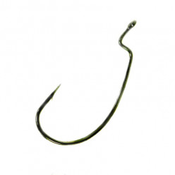 Крючки офсетные Kaida Worm Hook 4/0  BD9004 (10шт)