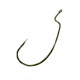 Крючки офсетные Kaida Worm Hook 4/0  BD9004 (10шт)