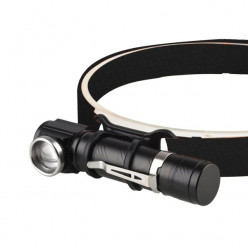 Фонарь налобный Сибирский Cледопыт Big Tenzor сьемный 1LED аккум 1*2000mAh/100/120