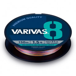 Плетеный шнур Varivas PE 8 150м 1.2 Marking
