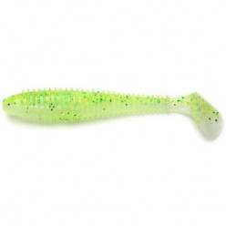 Виброхвост Keitech Swing Impact Fat 3.8 PAL02 Lime Chart Shad (6 шт)