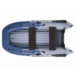 Надувная лодка Boatsman BT350A цв. серо-синий