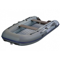 Надувная лодка Boatsman BT380A цв. серо-графитовый