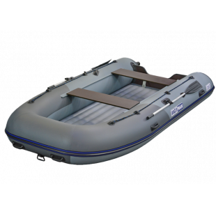 Надувная лодка Boatsman BT380A цв. серо-графитовый