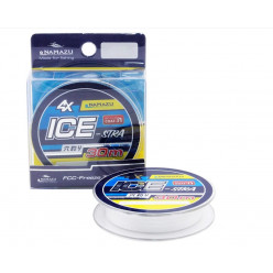 Плетеный шнур Namazu Ice-Stra 4X L-30м,  d-0,1мм, test-6,8кг, белый