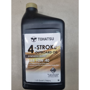 Масло Tohatsu 4-Stroke 10W-40 Outboard Oil 0,946л 332823081M