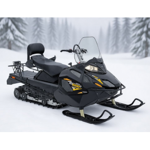 Снегоход STELS АТАМАН SA600T (L LUX WT) 1.0 К03 Tech черный