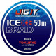 Шнур плетеный Jig It x Tokuryo Ice Braid X8 #1,2 РЕ 50м Blue