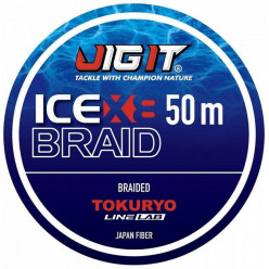 Шнур плетеный Jig It x Tokuryo Ice Braid X8 #2.5 РЕ 50м Blue