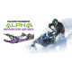 Снегоход  Arctic Cat  M 8000 165`HARDCORE ALPHA ONE NEW 2019 фиолетовый