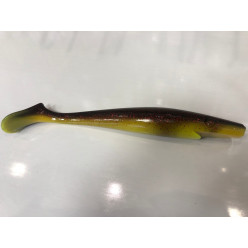 Реплика PIG SHAD 230мм Black Red FLK/Chartreuse