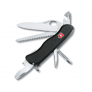 Нож Victorinox Trailmaster One Hand Black, серрейторное лезвие 0.8463.MW3