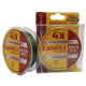 Шнур плетёный Zander Master Braided Line x4 желтый, 125м, 0.16мм