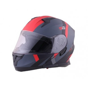 Мотошлем RACER BLD-162(L) черный/красный