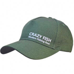 Кепка Crazy Fish Modern green M