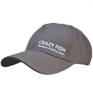 Кепка Crazy Fish Modern grey M