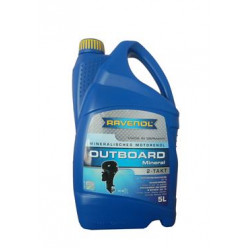 Масло RAVENOL Outboardoel 2T Mineral 5л TS-W3