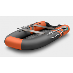 Лодка надувная Gladiator E330SL оранжево/темно-серый
