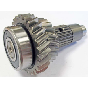 Вал коробки перекл.передач задн.хода с шест. и подш. 6304 в сборе, сталь LU079976 (LU098088)