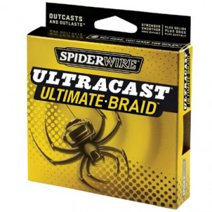 Плетеный шнур Spiderwire UltraCast Ultimate Braid  110м 0.17мм желт