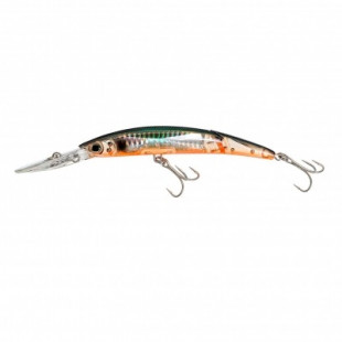 Воблер Yo-Zuri Crystal 3D Minnow DD Jointed 105mm F1159-GHGT