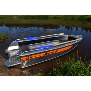 Лодка алюминиевая Wellboat 42NexT