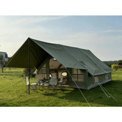 Палатка MirCamping 1853-12G (12-местная) надувная (зеленая)