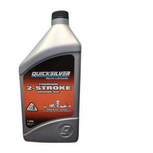 Масло для 2-такт.QUICKSILVER TC-W3 1л. (PREM OB OIL) 8M0230940