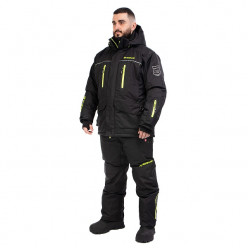 Костюм утепленный LEADER цв. черный Шелтер р3XL Nisus