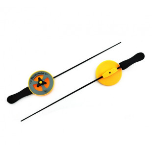 Удочка  зимняя Настенька Р-черн К-оранж О-серая