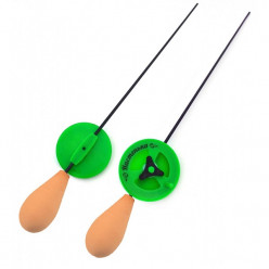 Удочка  зимняя Настенька капелька Р-оранж К-зел О-зел