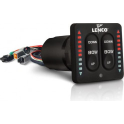 Панель с блоком управления для приводов транцевых плит Lenco (15170-001)